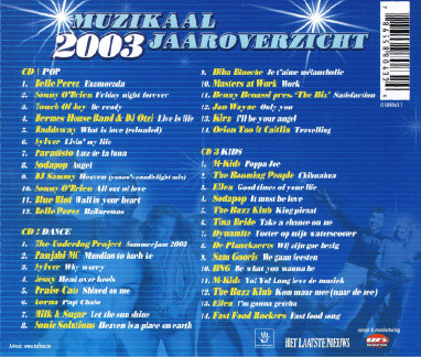 Various - Muzikaal Jaaroverzicht 2003
