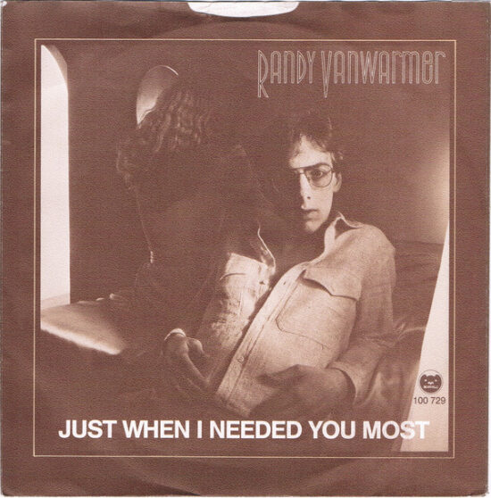 Randy Vanwarmer - Just When I Needed You Most