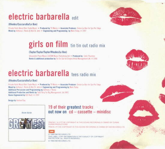 Duran Duran - Electric Barbarella