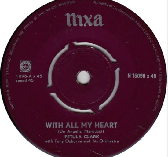 Petula Clark - With All My Heart
