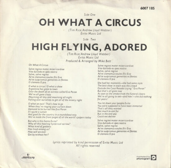 David Essex - Oh What A Circus
