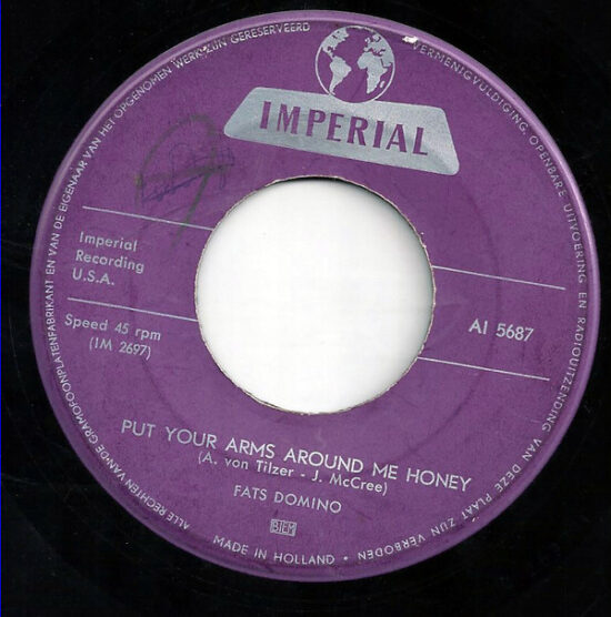 Fats Domino - Put Your Arms Around Me Honey / Three Nights A Week
