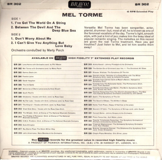 Mel Tormé - Mel Tormé