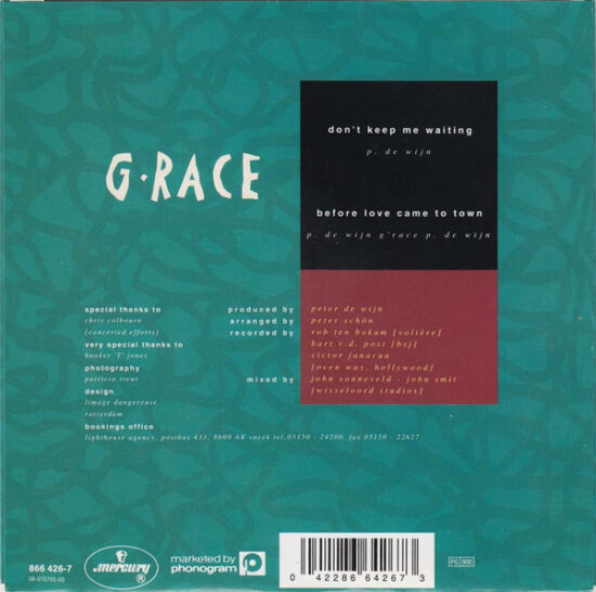 G'Race - Don't Keep Me Waiting
