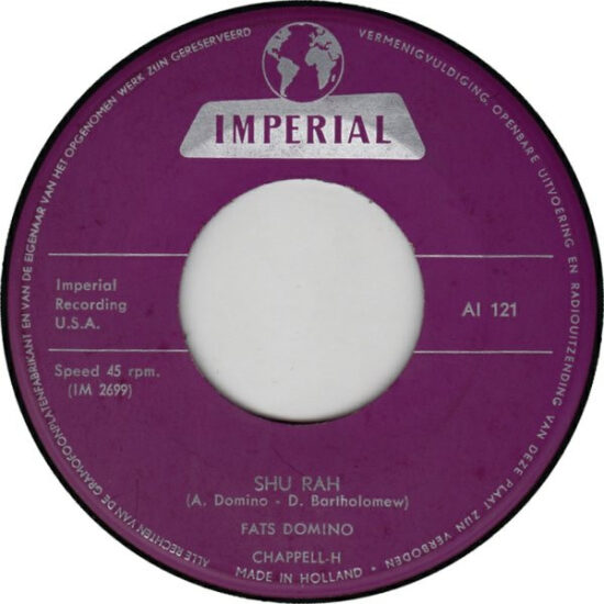 Fats Domino - Shu Rah / The Rising Sun