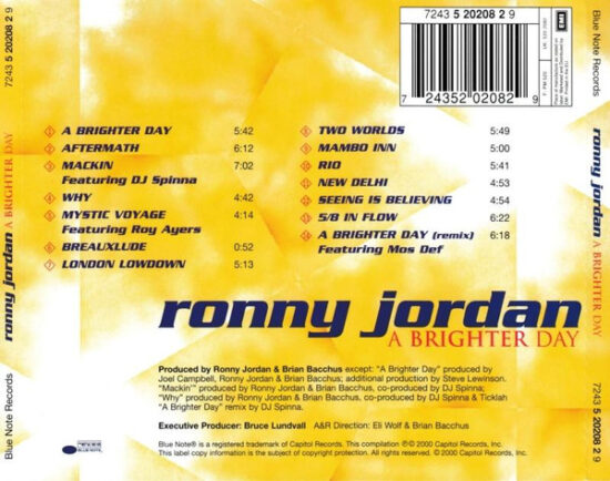 Ronny Jordan - A Brighter Day