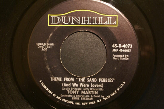 Tony Martin (3) - Theme From "The Sand Pebbles" (And We Were Lovers)