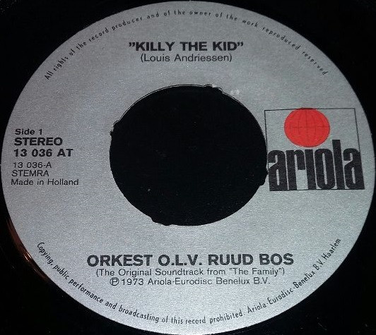 Orkest o.l.v. Ruud Bos - Killy The Kid