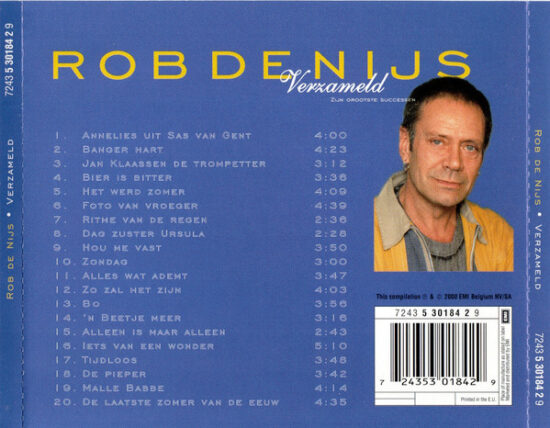 Rob de Nijs - Verzameld (Zijn Grootste Successen)
