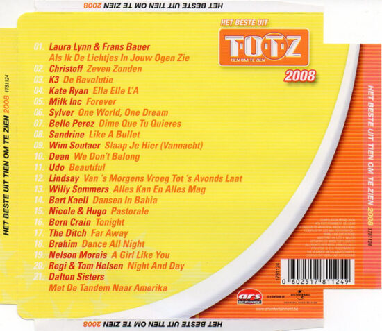Various - Het Beste Uit Tien Om Te Zien 2008