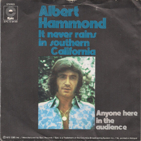 Albert Hammond - It Never Rains In Southern California