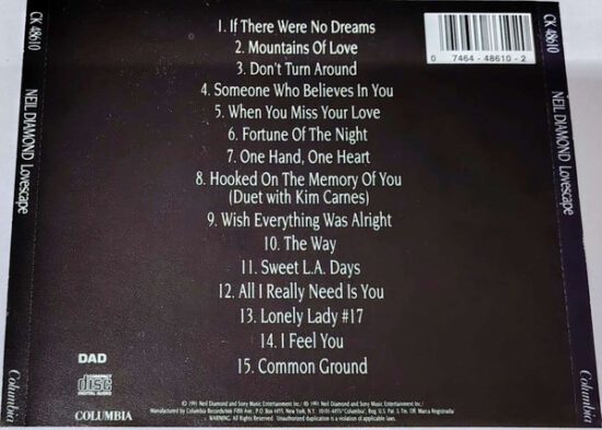 Neil Diamond - Lovescape