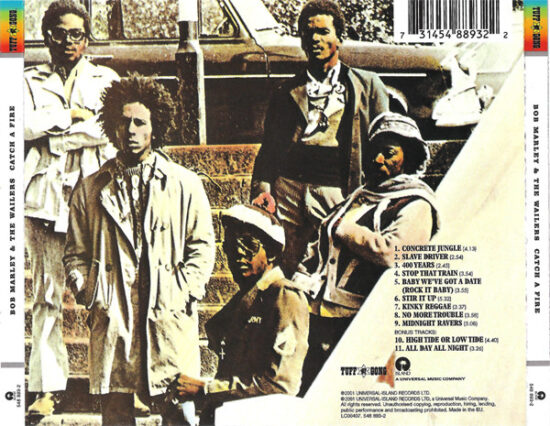 Bob Marley & The Wailers - Catch A Fire