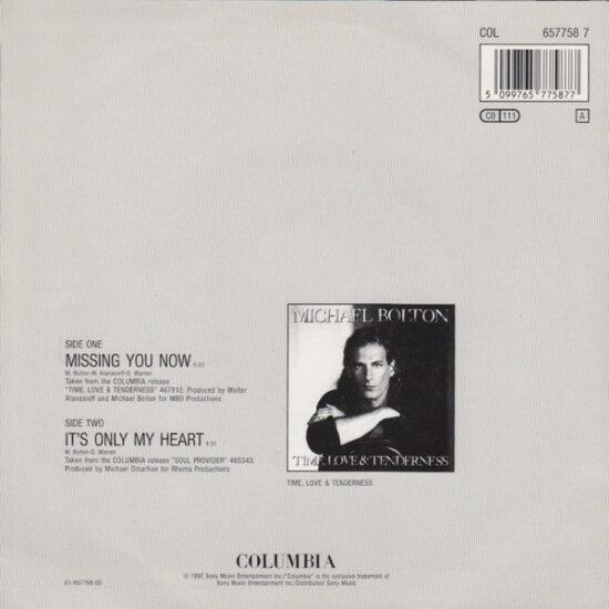 Michael Bolton - Missing You Now