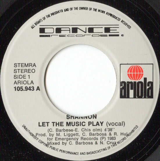 Shannon - Let The Music Play