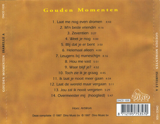 Isabelle A - Gouden Momenten