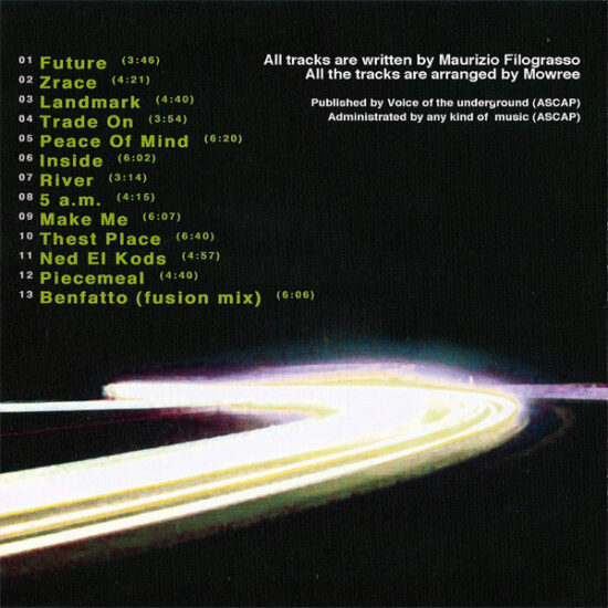 Mowree - Lights And Colors - The Chill Out Invention