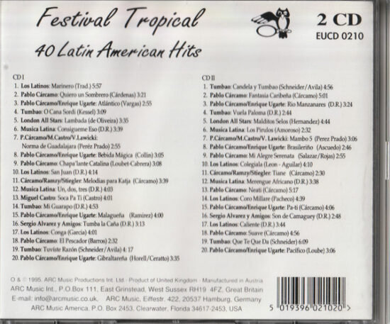 Various - Festival Tropical - 40 Latin American Hits