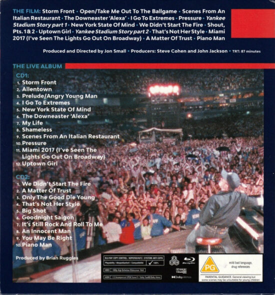 Billy Joel - Live At Yankee Stadium June 22 & 23, 1990