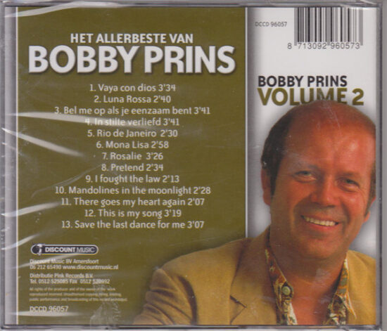 Bobby Prins - Het Allerbeste van Volume 2
