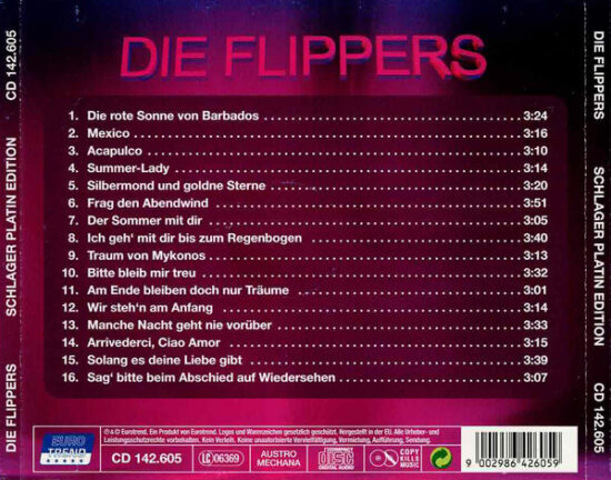Die Flippers - Schlager Platin Edition