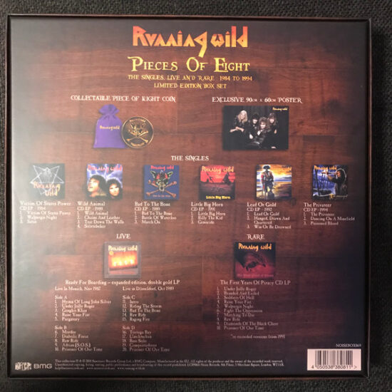 Running Wild - Pieces Of Eight - The Singles, Live And Rare : 1984 To 1994