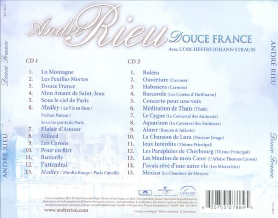 André Rieu - Douce France