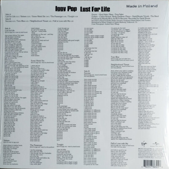 Iggy Pop - Lust For Life