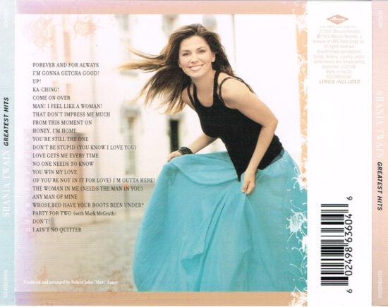 Shania Twain - Greatest Hits