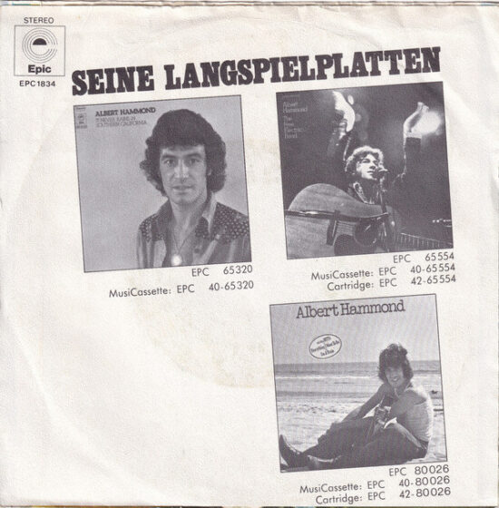 Albert Hammond - Everything I Want To Do (Brand New Version)