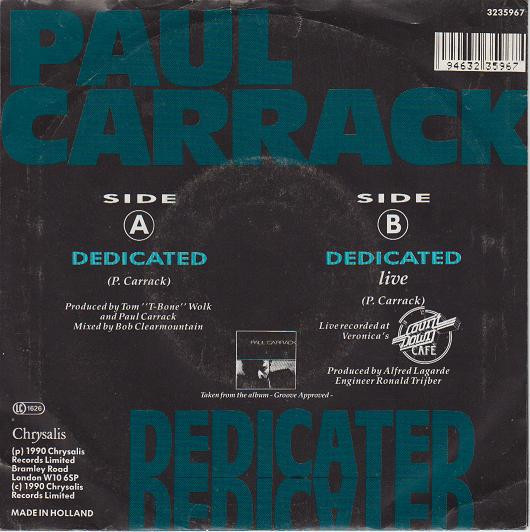 Paul Carrack - Dedicated