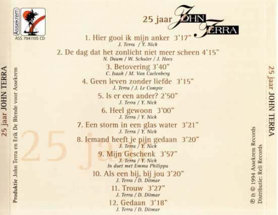 John Terra - 25 Jaar John Terra