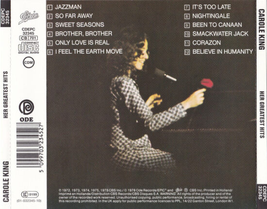 Carole King - Her Greatest Hits