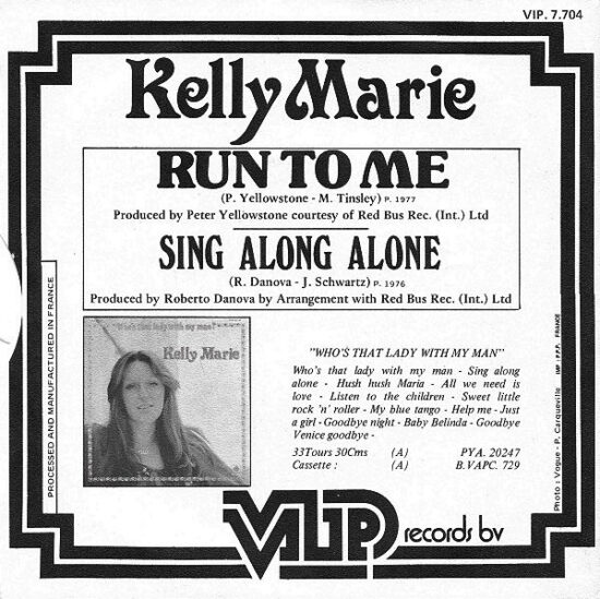 Kelly Marie - Run To Me