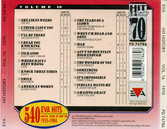 Various - Hit History '70 - Volume 16