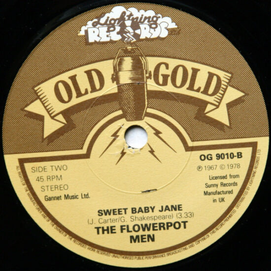 Flower Pot Men - Let's Go To San Francisco / Sweet Baby Jane