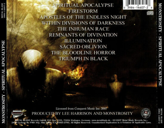 Monstrosity - Spiritual Apocalypse