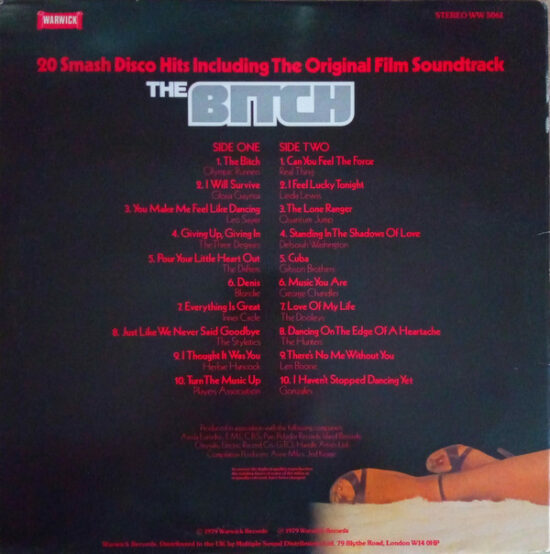 Various - The Bitch (20 Smash Disco Hits Including The Original Soundtrack)