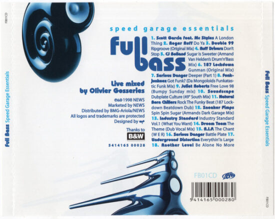 Various - Full Bass - Speed Garage Essentials