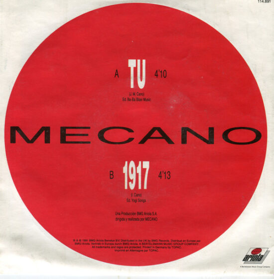 Mecano - Tu