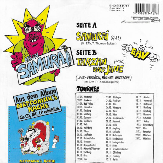 EAV (Erste Allgemeine Verunsicherung) - Samurai