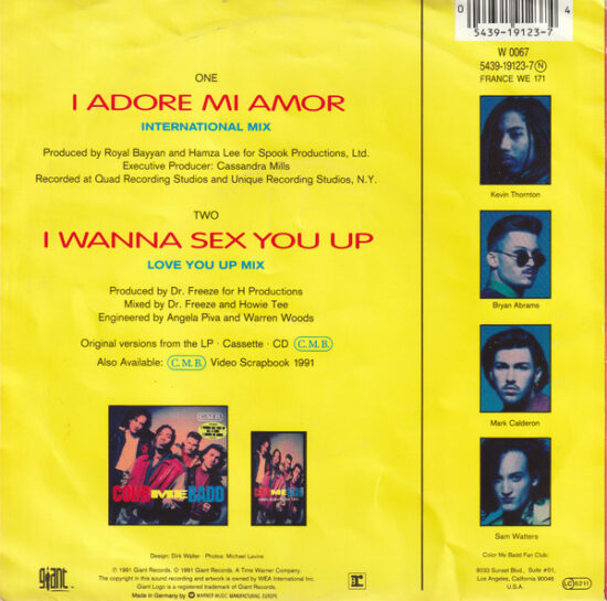 Color Me Badd - I Adore Mi Amor