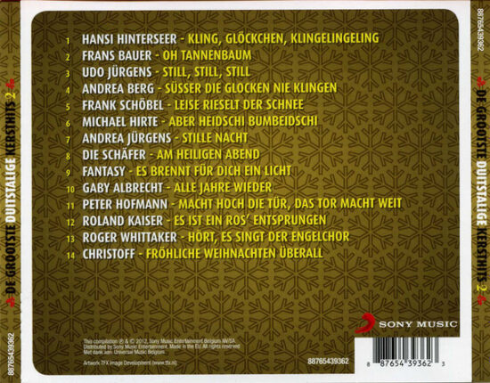 Various - De Grootste Duitstalige Kersthits 2