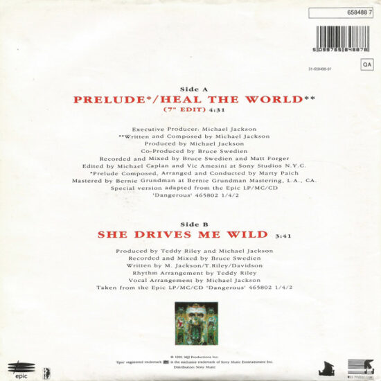 Michael Jackson - Heal The World