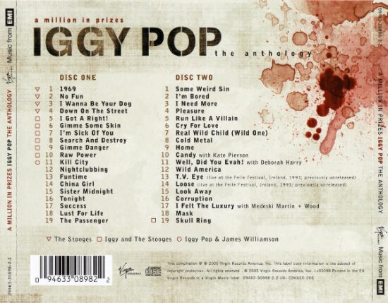 Iggy Pop - A Million In Prizes: The Anthology