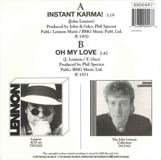 John Lennon - Instant Karma!