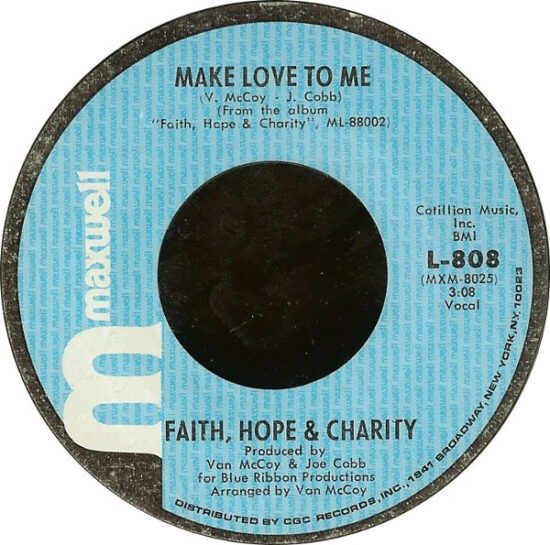 Faith, Hope & Charity - Baby Don't Take Your Love