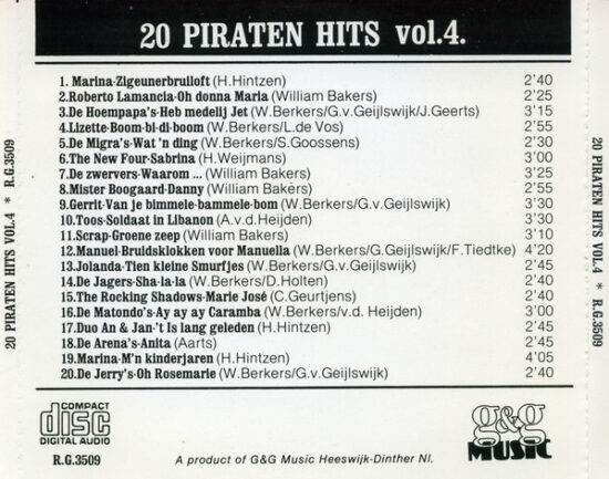 Various - 20 Piraten Hits Vol.4