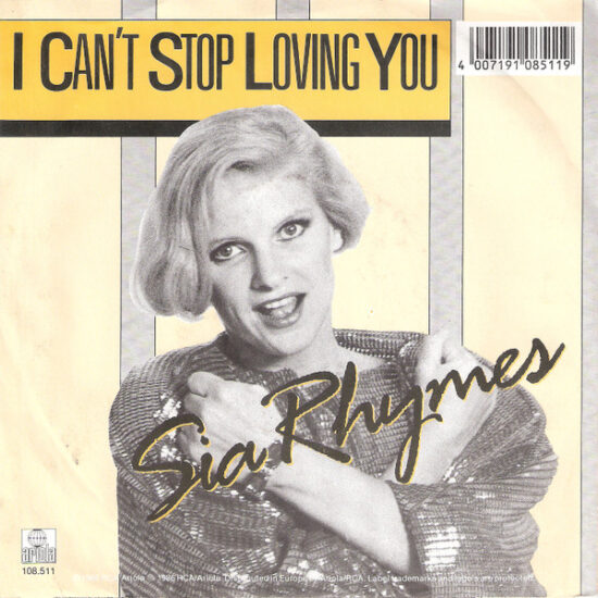 Sia Rhymes - I Can't Stop Loving You