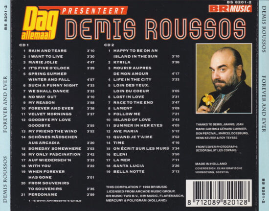 Demis Roussos - Forever And Ever - 40 Greatest Hits (Dag allemaal presenteert)